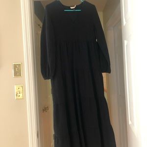 Universal Thread Balloon sleeve tiered maxi dress